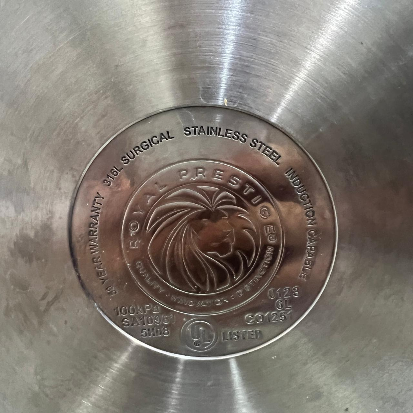 Olla de presión Royal Prestige