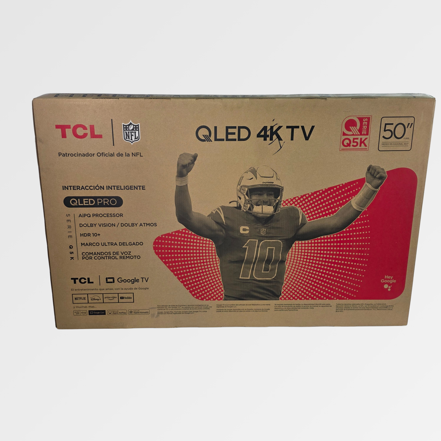 Pantalla TCL smart 50 pulgadas.