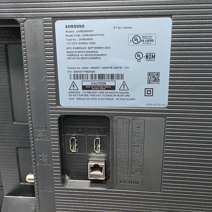 Pantalla SAMSUNG smart 58 pulgadas.