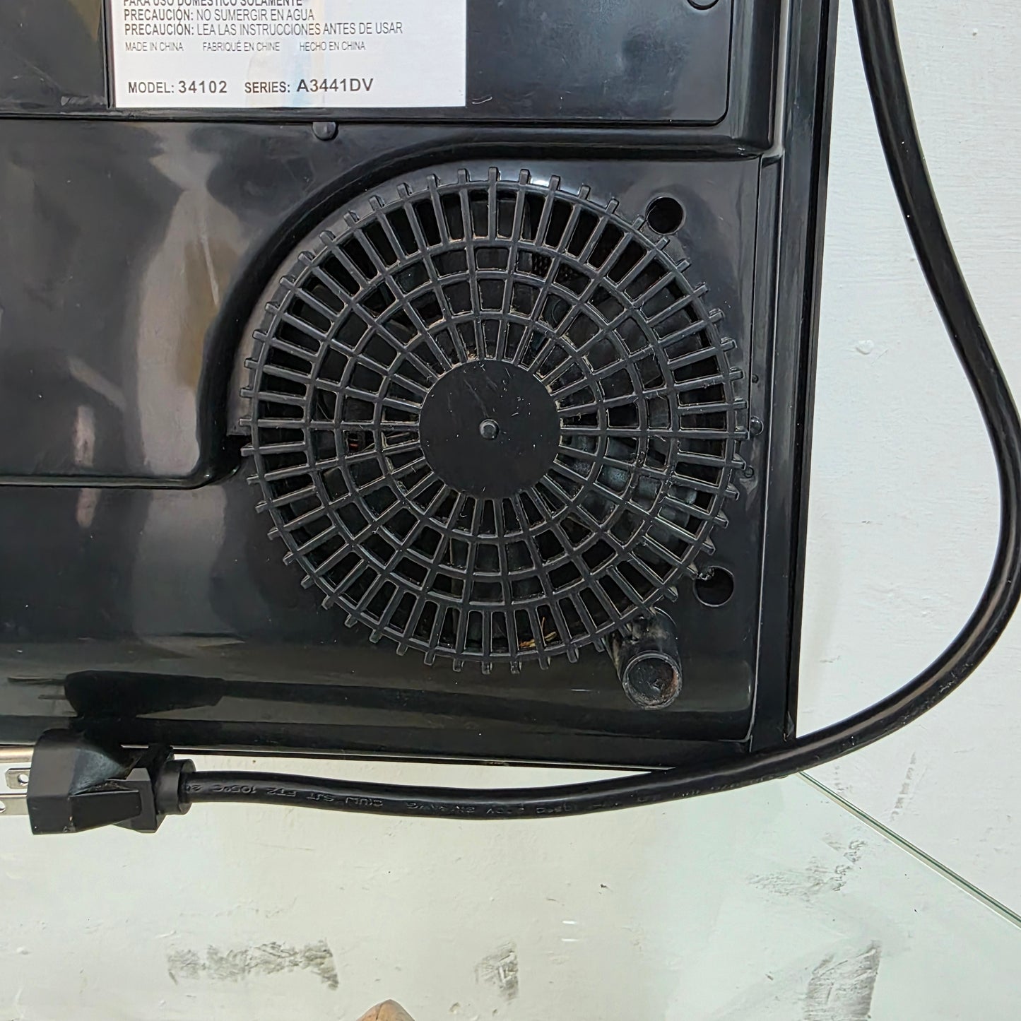 Parrilla de inducción de vitrocerámica HAMILTON BEACH