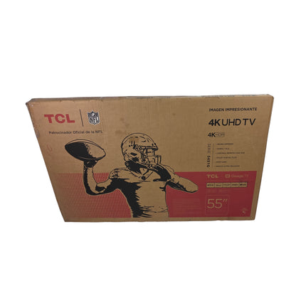 Pantalla TCL smart 55 pulgadas.