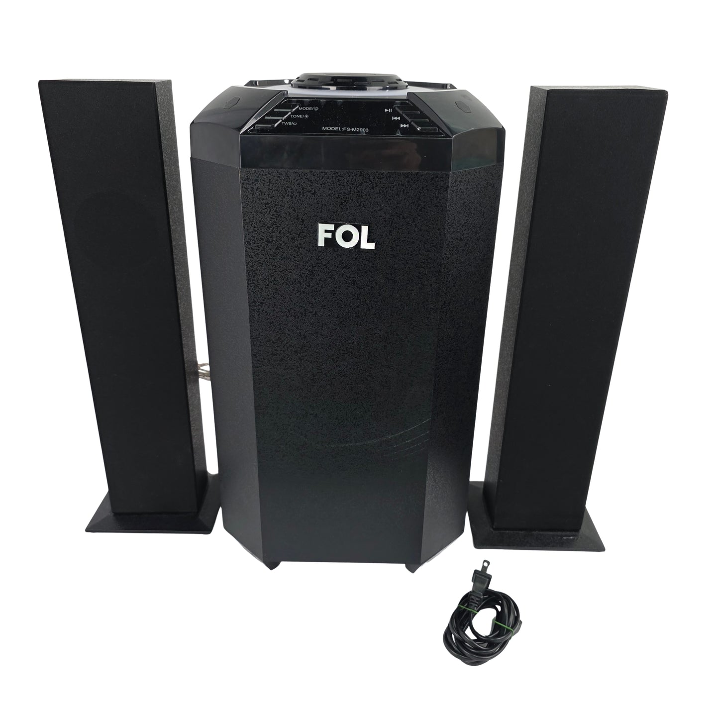 Bocinas con subwoofer FOL.