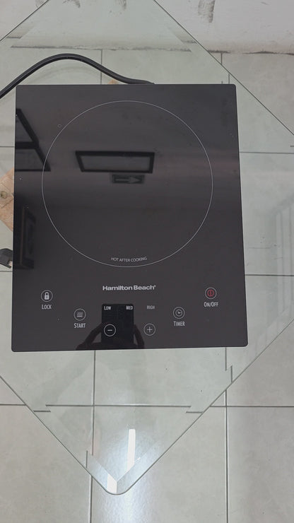 Parrilla de inducción de vitrocerámica HAMILTON BEACH